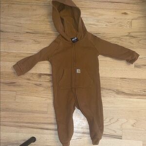 Carhartt Tan Kids Hooded jumpsuit